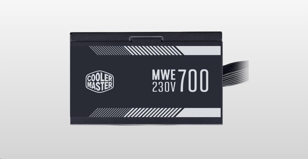 Cooler Master MWE White 700W V2,  120mm,  80+8 