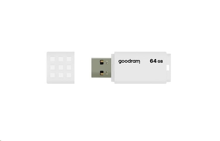 GOODRAM Flash Disk 64GB UME2, USB 2.0, bílá3 