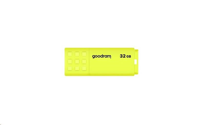 GOODRAM Flash disk 32GB UME2,  USB 2.0,  žltá4 