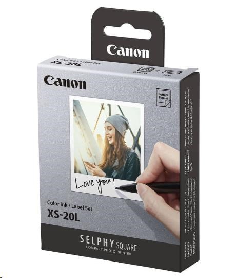 Canon XS-20L samolepiaci papier 72x85 mm pre termosublimačnú tlačiareň0 