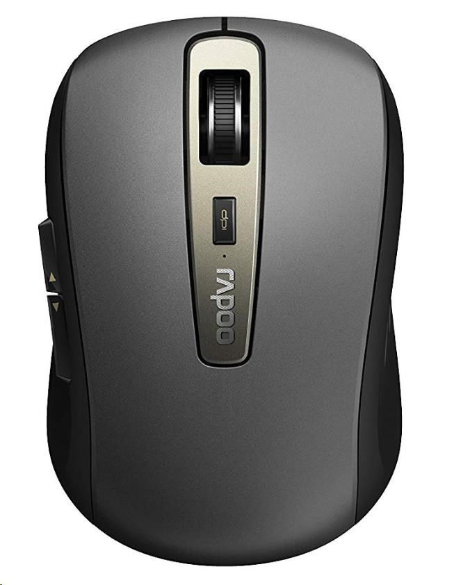 Myš RAPOO MT350 Multi-mode Wireless Optical Mouse,  čierna3 