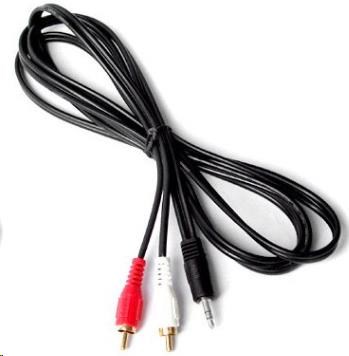 Káblový konektor PREMIUMCORD 2.5 mm stereo - 2x Cinch M 2 m0 