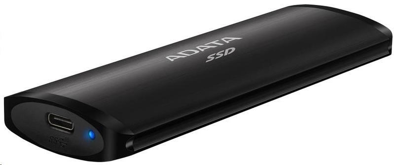 Externý SSD disk ADATA 1TB SE760 USB 3.2 Gen2 typ C čierna1 