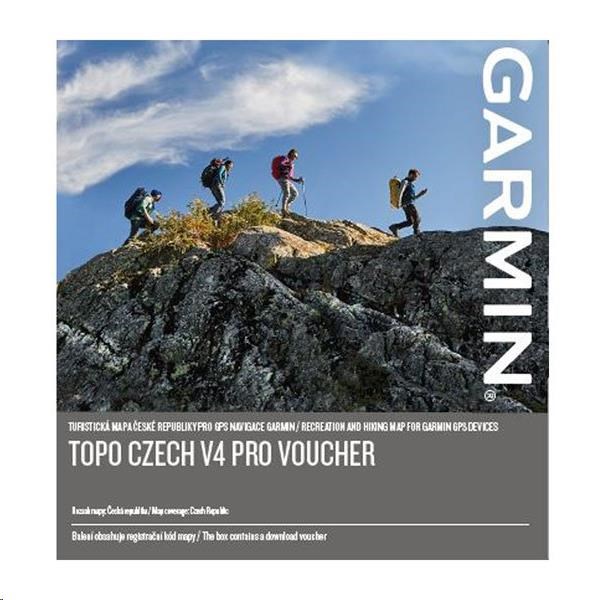 GARMIN Topo Czech V4 PRO - voucher0 