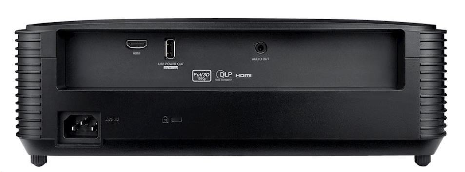 Optoma projektor HD28e (DLP,  FULL 3D,  1080p,  3 800 ANSI,  30 000:1,  HDMI,   5W speaker)1 