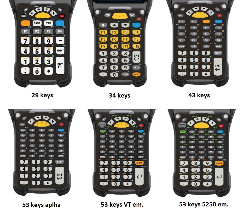 Zebra MC9300 (58 tlačidiel,  alfanumerické),  2D,  ER,  SE4850,  BT,  Wi-Fi,  NFC,  alfa,  Gun,  IST,  Android1 