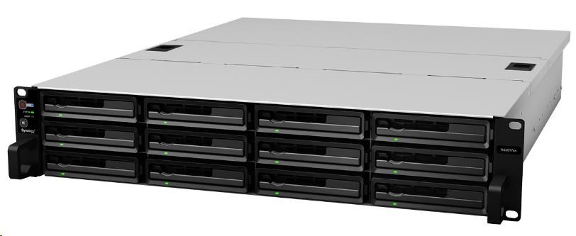 Synology RS3618xs RackStation (4C/ XeonD-1521/ 2.4-2.7GHz/ 8GBRAM/ 12xSATA/ 2xUSB3.0/ 4xGbE/ 2xPCIe)1 