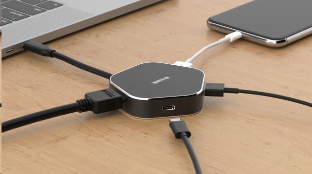 Rozbočovač D-Link DUB-M420 4 v 1 USB-C s rozhraním HDMI a funkciou Power Delivery2 