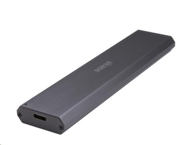 Externý box AKASA pre M.2 PCIe NVMe SSD,  USB 3.1 Gen 2 Superspeed+ (podporuje 2242,  2260 a 2280),  10 Gb/ s,  hliník4 