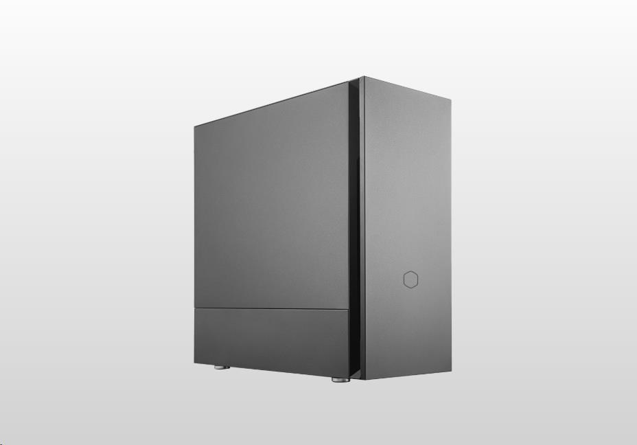 Cooler Master case Silencio S600 Steel,  ATX,  2x 120mm Fan,  Černá0 