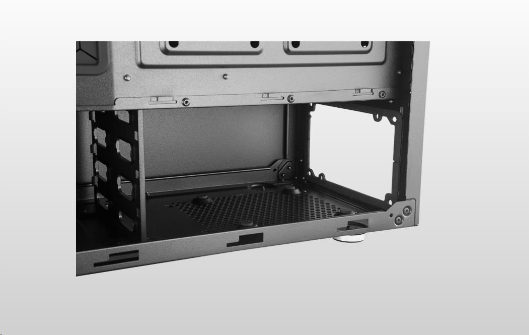 Cooler Master case Silencio S600 Steel,  ATX,  2x 120mm Fan,  Černá13 