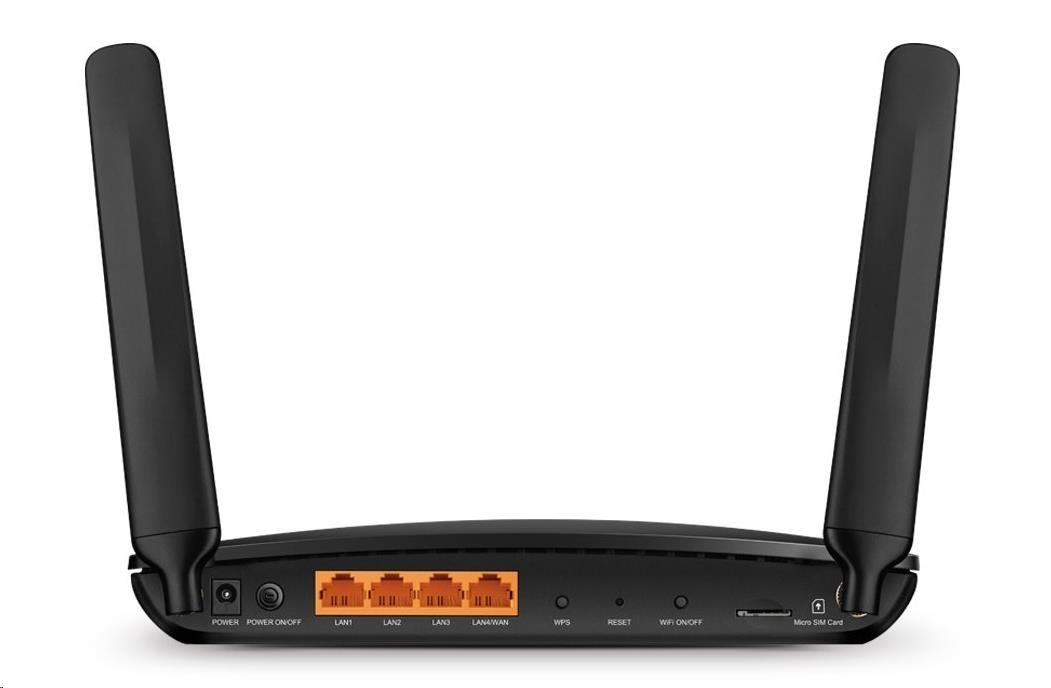 TP-Link Archer MR600 OneMesh WiFi5 router (AC1200, 2,4GHz/5GHz, 3xGbELAN,1xGbEWAN, 4G LTE, Cat6, 1xMicroSIM)2 