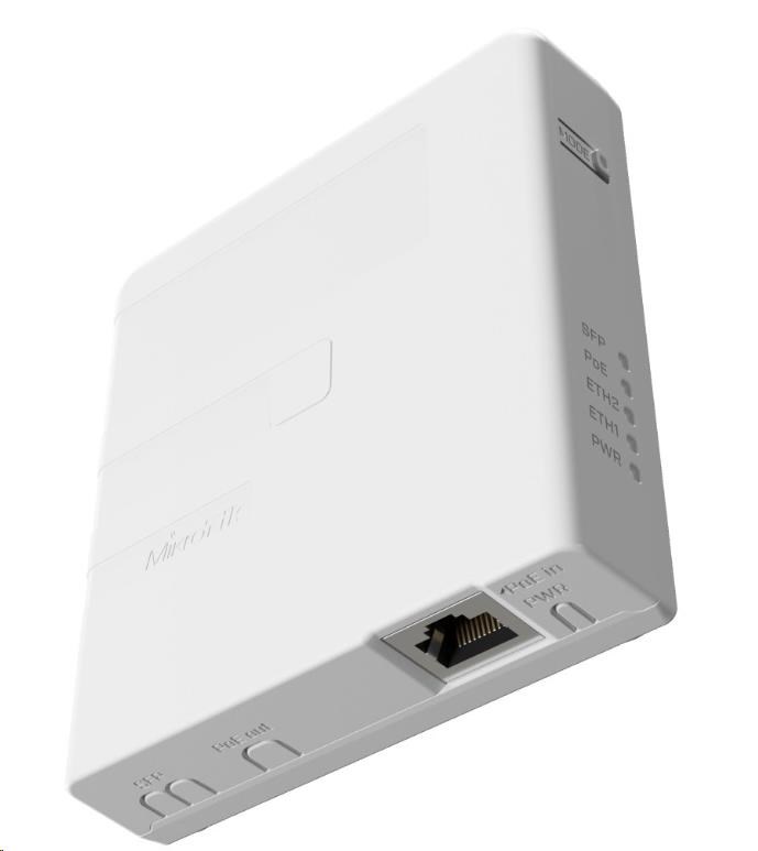 Mikrotik GPEN21 inteligentný, fixný GB PoE injektor0 