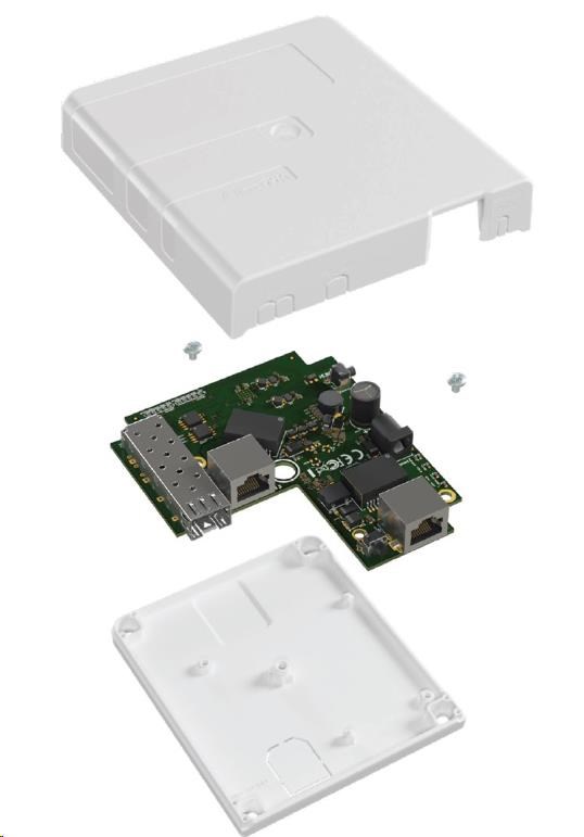 Mikrotik GPEN21 inteligentný, fixný GB PoE injektor1 