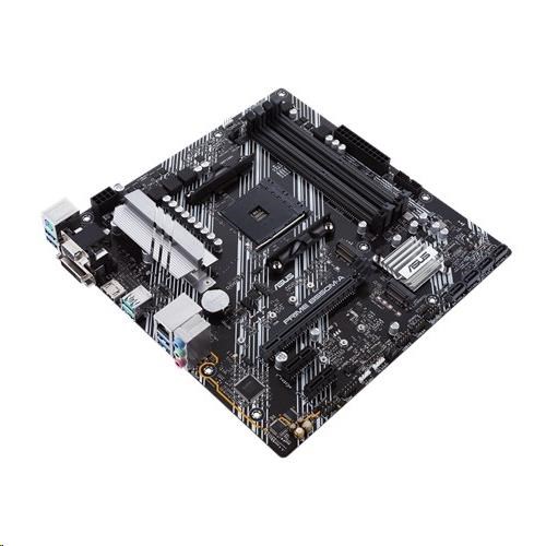 ASUS MB Sc AM4 PRIME B550M-A,  AMD B550,  4xDDR4,  1xHDMI,  1xDVI,  1xVGA,  mATX0 
