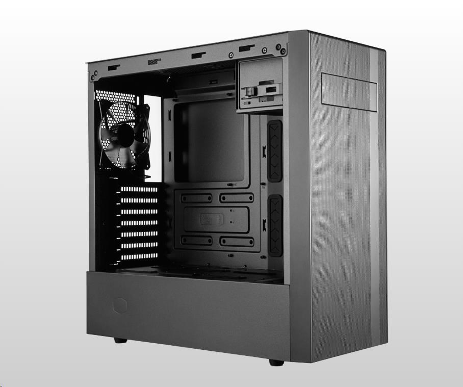 Cooler Master skrinka MasterBox NR600 s ODD,  ATX,  Mid Tower,  čierna,  bez zdroja1 