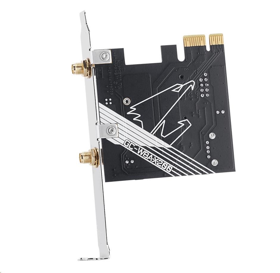 GIGABYTE PCI-E Wifi+BT 2400MBps 802.11a/ b/ g/ n/ ac2 