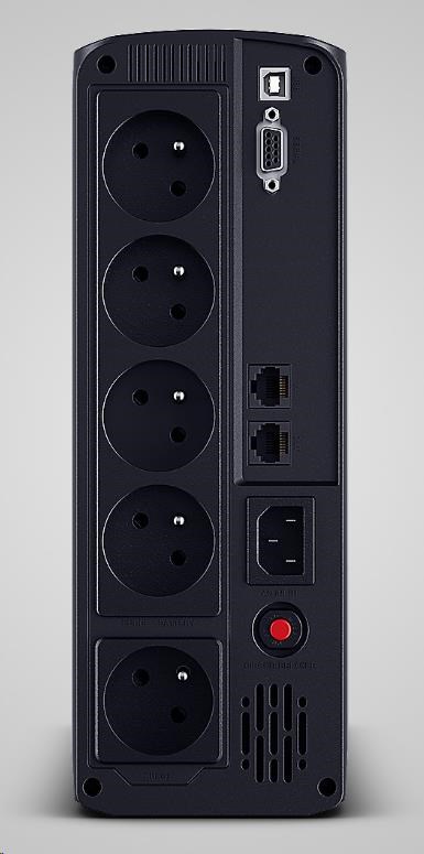 CyberPower Value PRO SERIE GreenPower UPS 1200VA/ 720W,  FR zásuvky1 