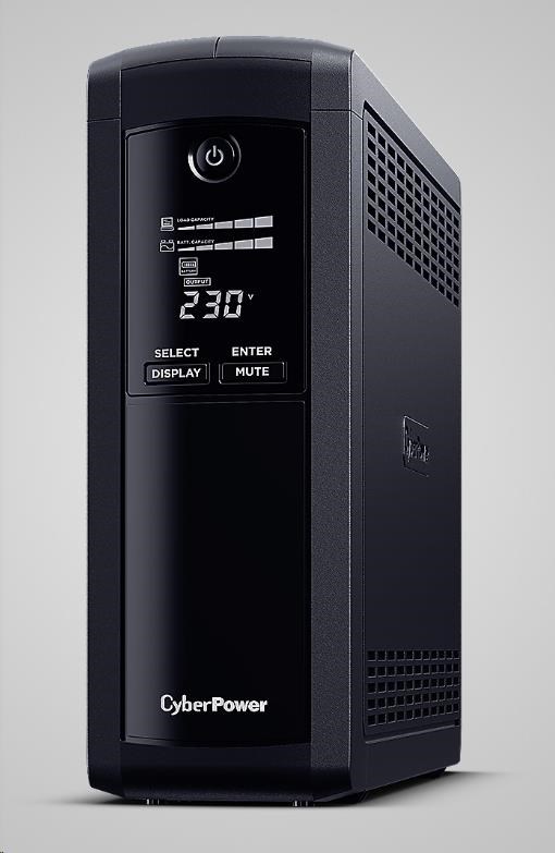 CyberPower Value PRO SERIE GreenPower UPS 1600VA/960W, FR zásuvky0 