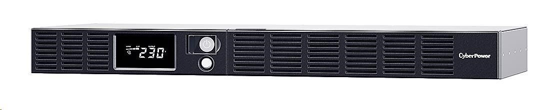 CyberPower GreenPower Office LCD II RM UPS 1500VA/ 900W,  1U,  hĺbka 38.9 cm0 
