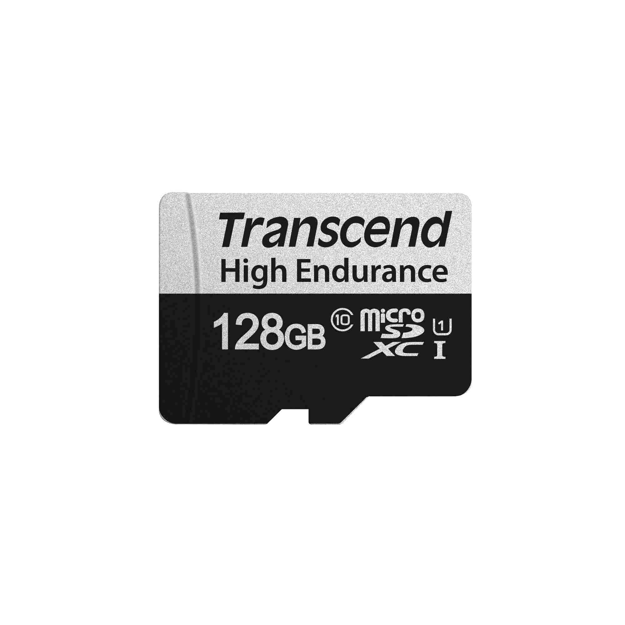 Karta TRANSCEND MicroSDXC 128 GB 350V,  vysoká odolnosť1 