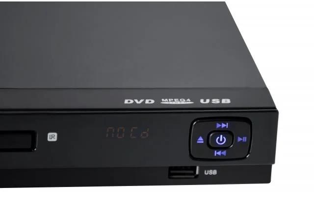 Orava DVD-405 DVD přehrávač,  přehrává CD,  DVD a VCD,  displej,  USB,  koaxiální audio výstup,  SCART4 