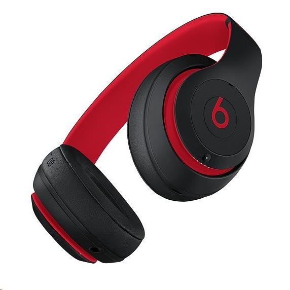 Beats Studio3 Wireless Over-Ear Headphones - The Beats Decade Collection - Defiant Black-Red3 