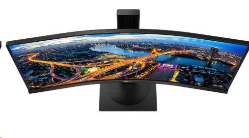 Philips MT VA LED 346B1C/ 00 - VA panel,  3440x1440,  DP,  HDMI,  USB-C dock,  reproduktory,  pivot,  zakrivený3 