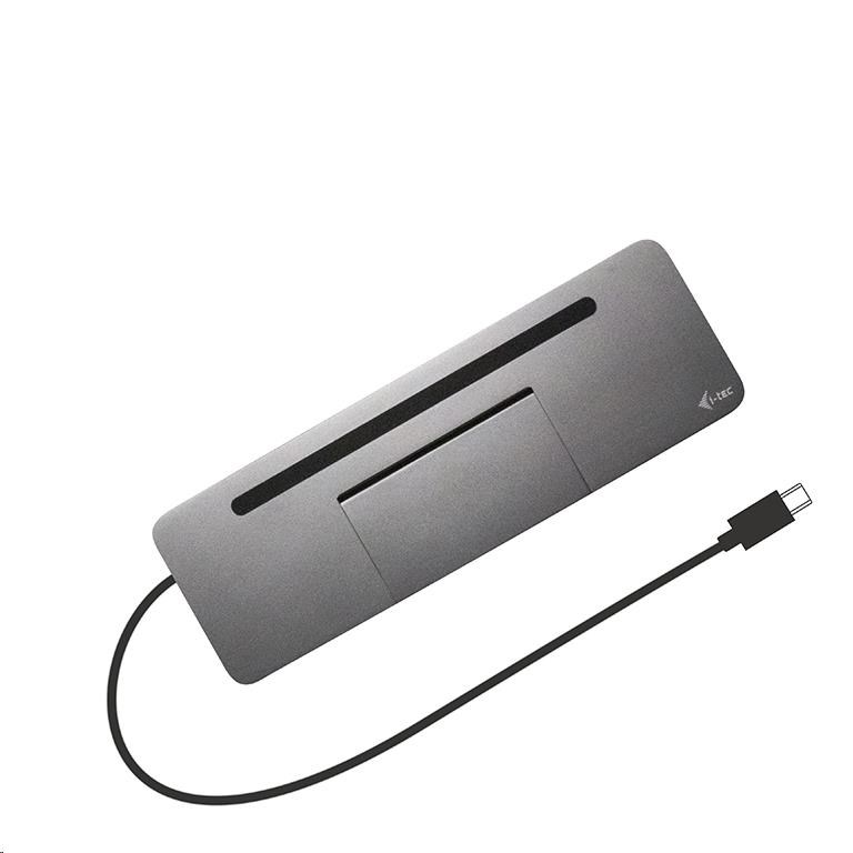 iTec USB-C Metal Ergonomická 4K 3x Display dokovacia stanica + Power Delivery 85 W2 