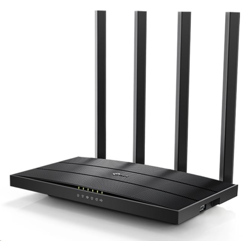 TP-Link Archer C6U OneMesh/ EasyMesh WiFi5 router (AC1200,  2, 4GHz/ 5GHz,  4xGbELAN,  1xGbEWAN,  1xUSB2.0)4 