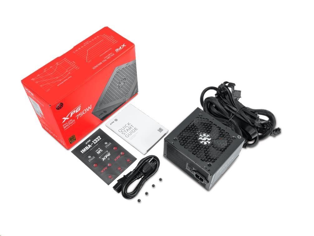 ADATA XPG zdroj PYLON 650W 80+  BRONZE3 