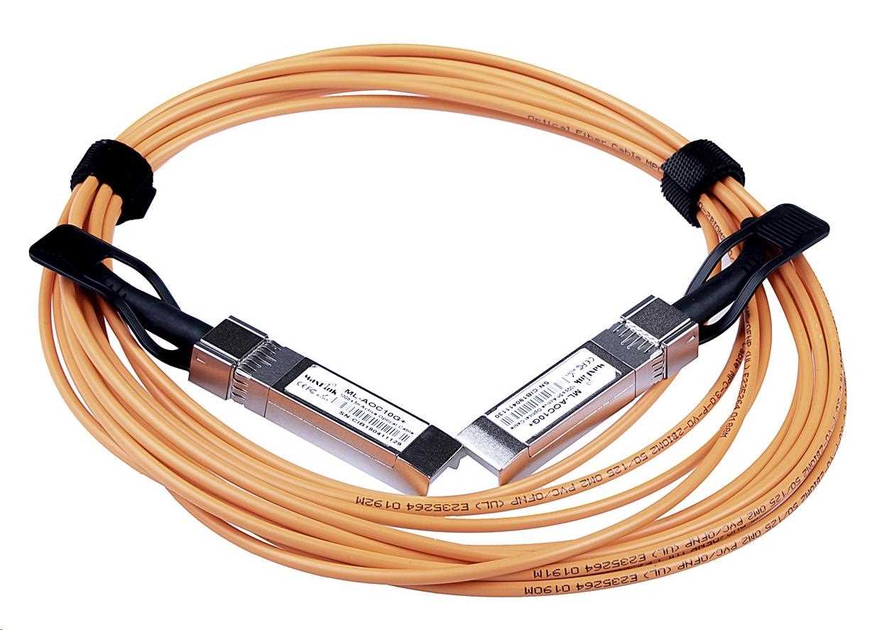 MaxLink 10G SFP+ AOC optický kábel,  aktívny,  DDM,  cisco comp.,  10m0 