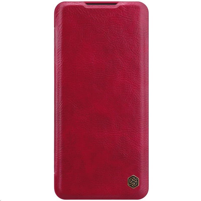 Nillkin Qin kožené puzdro pre Xiaomi Mi Note 10 /  10 Pro (červené)0 