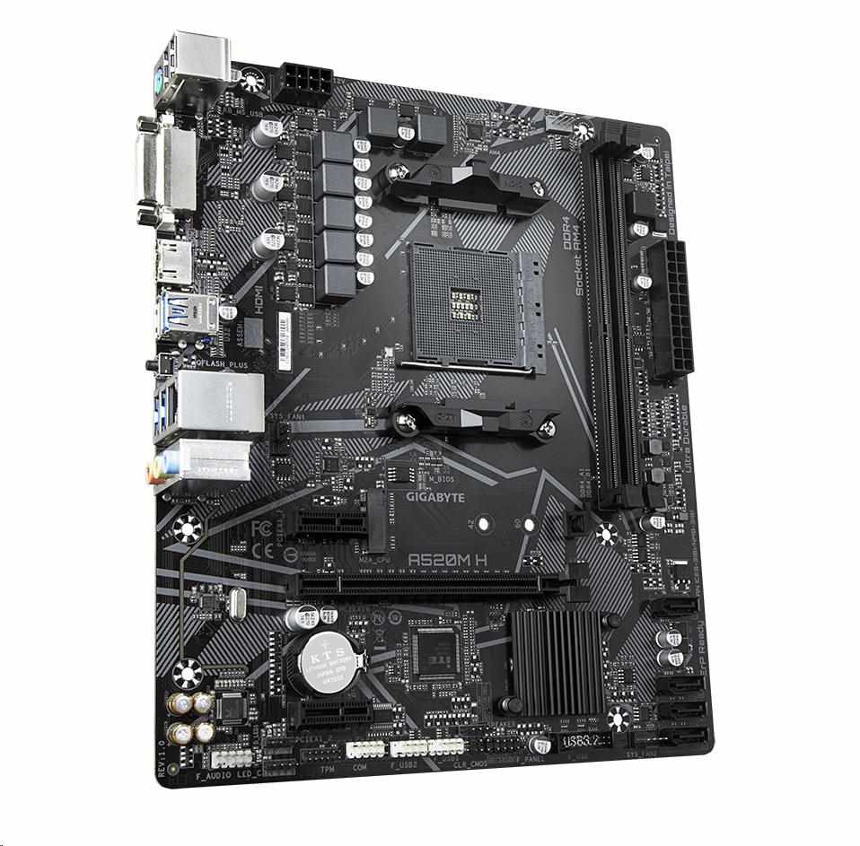 GIGABYTE A520 H/ AM4/ mATX3 