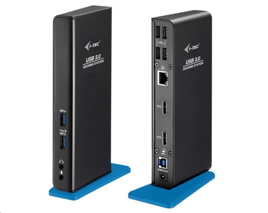 iTec USB 3.0/ USB-C Duálna dokovacia stanica HDMI0 