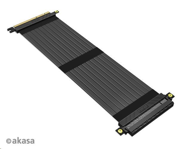 AKASA RISER BLACK X2 Premium PCIe 3.0 x 16 Stúpačka,  100 cm5 