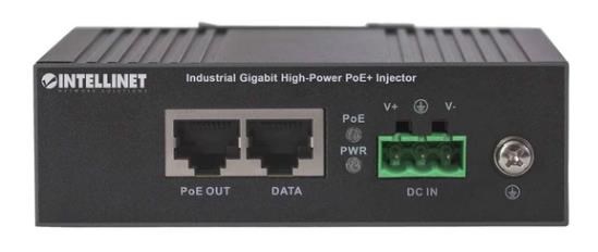 Intellinet Priemyselný gigabitový PoE+ injektor, 1x 30W, 802.3af/at2 