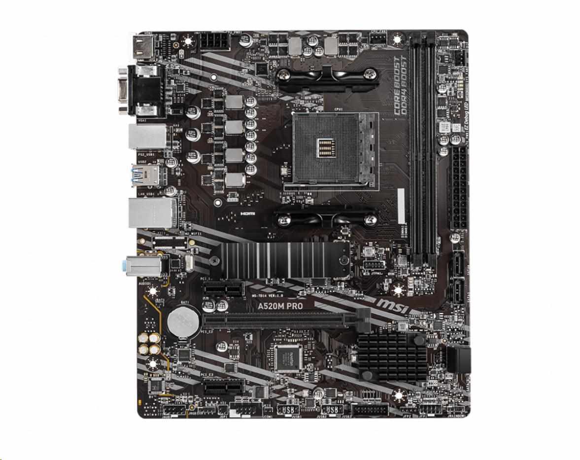 MSI A520M PRO/ AM4/ mATX1 