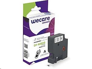 WECARE ARMOR páska kompatibilná s DYMO S0720680, Black/ White, 9mm*7m0 