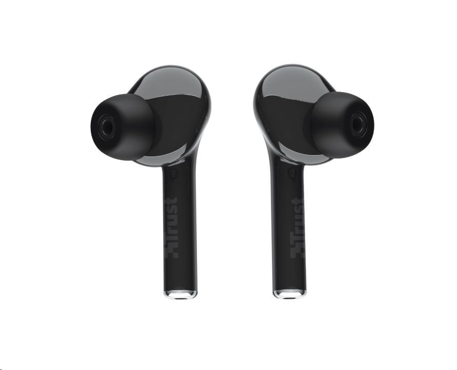 TRUST sluchátka Nika Touch Bluetooth Wireless Earphones - black10 