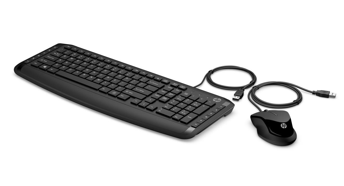 HP Wired Keyboard & Mouse 200 CZ/ SK - KLÁVESNICE a MYŠ0 