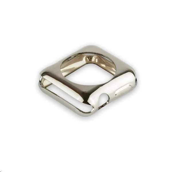 COTECi termoplastové pouzdro pro Apple Watch 42 mm stříbrné1 