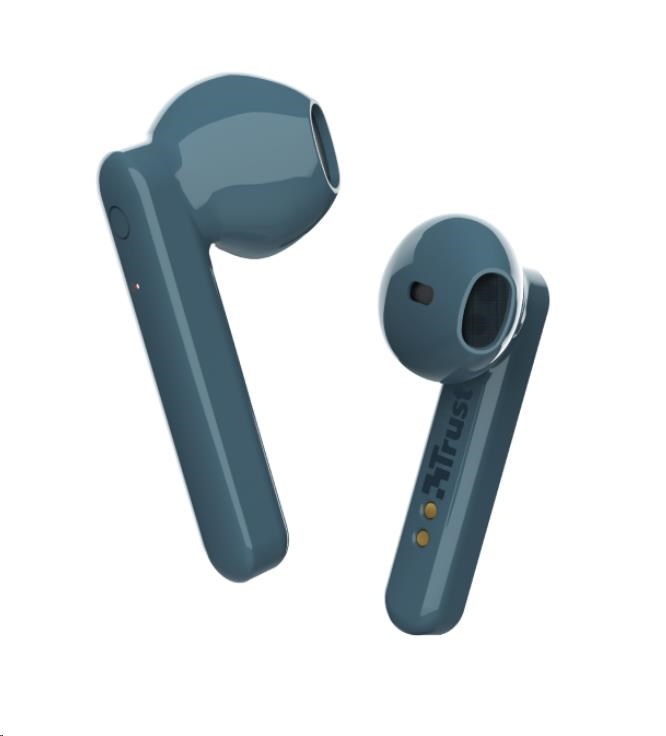 TRUST sluchátka Primo Touch Bluetooth Wireless Earphones - blue4 