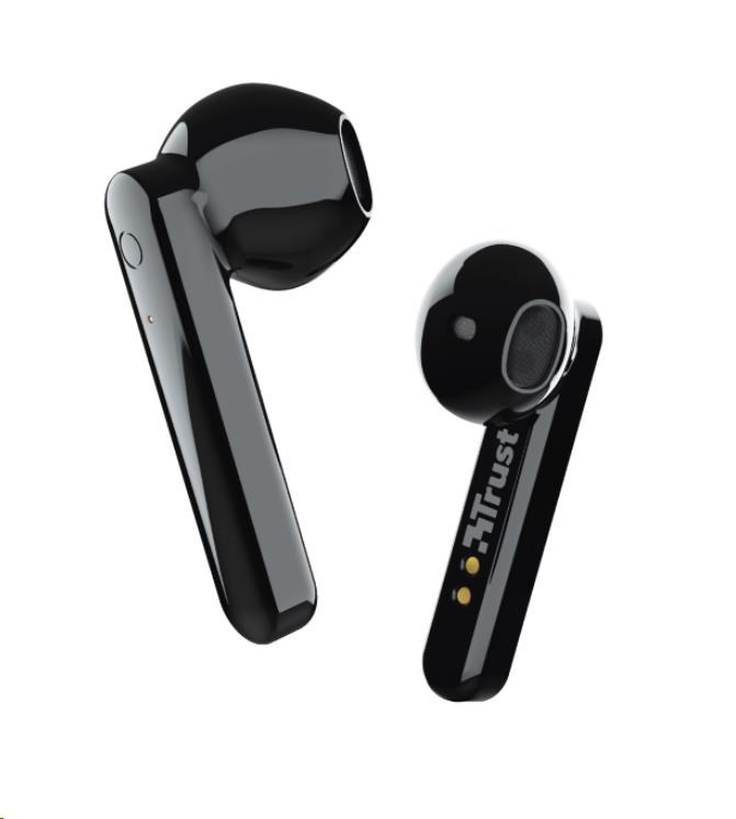 TRUST sluchátka Primo Touch Bluetooth Wireless Earphones - black2 