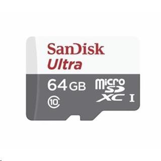 Sandisk MicroSDXC 64GB Ultra (80 MB/ s,  Class 10 UHS-I,  Android)1 