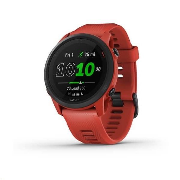 Garmin GPS sportovní hodinky Forerunner 745 Music Red0 