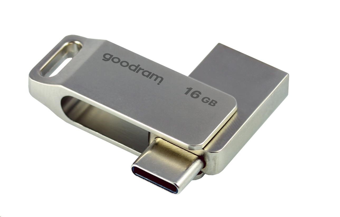 GOODRAM Flash disk 16 GB ODA3,  USB 3.2,  strieborná4 