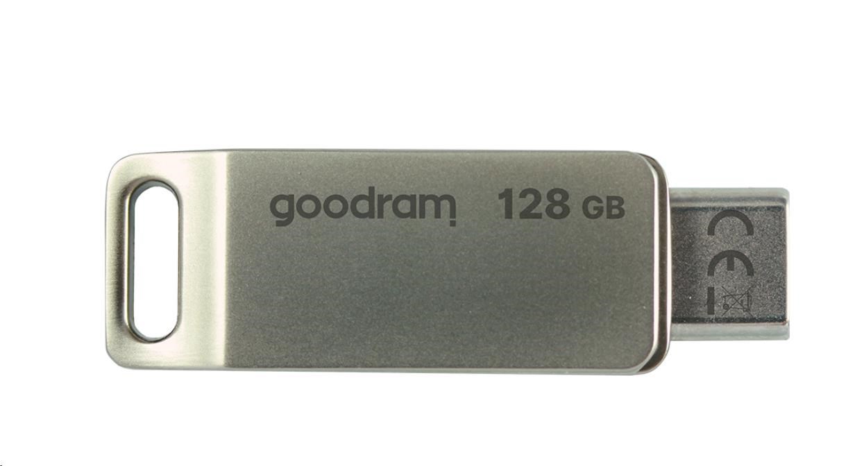 GOODRAM Flash disk 128 GB ODA3,  USB 3.2,  strieborná1 