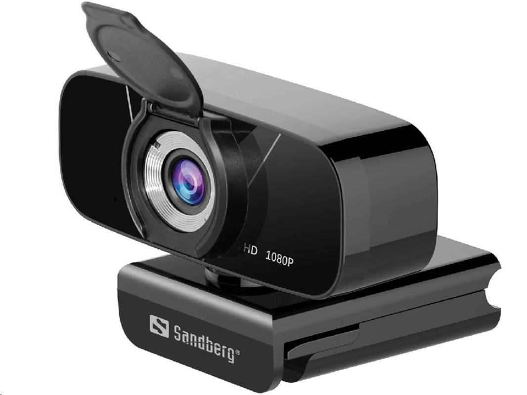 Webová kamera Sandberg USB Chat 1080p,  čierna1 