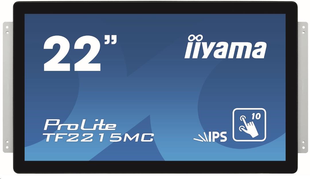 iiyama ProLite TF2215MC-B2,  54.6 cm (21.5""),  kapacitná projekcia,  10 TP,  Full HD,  čierna0 